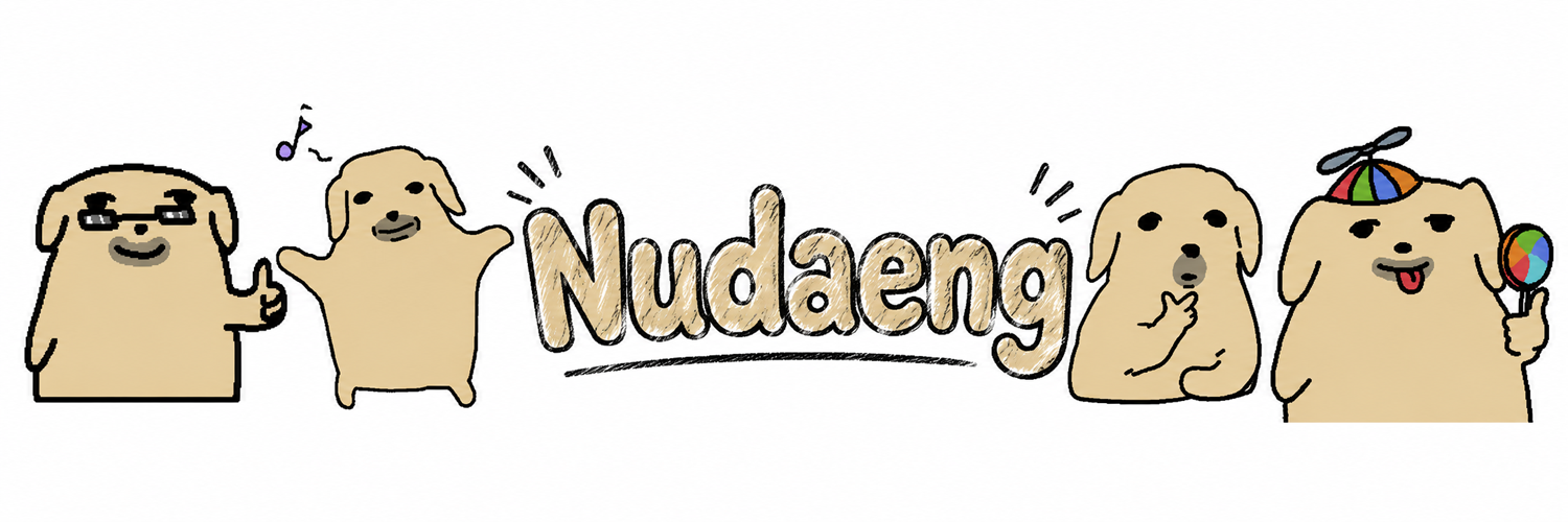 Nudaeng — four doodle dogs